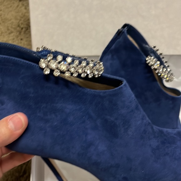 Jimmy Choo Blaize 100 Suede Boots - Picture 4 of 17